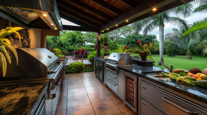 Outdoor Kitchen Remodeling in Conroe, TX