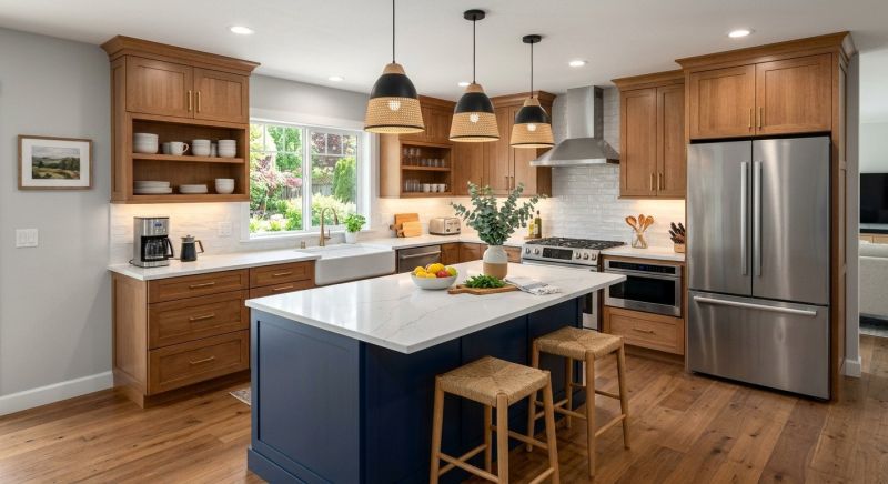 Galley Kitchen Remodeling in Alpharetta, GA