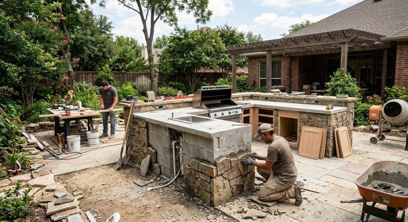 Outdoor Kitchen Remodeling in Alpharetta, GA